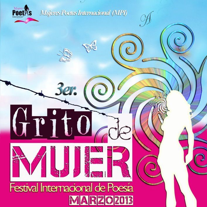 3er Grito de Mujer, Festival Internacional de Poesía. 20 de marzo, Orihuela, Alicante.